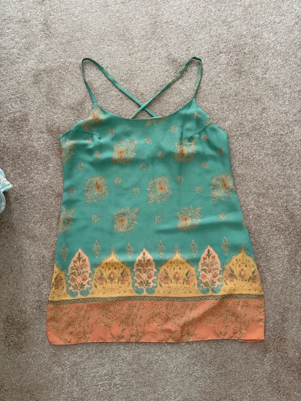 Vintage Victoria’s Secret Y2K Paisley Slip Dress